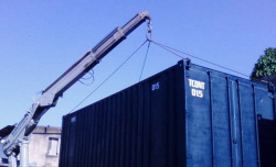 transporte de container