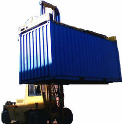 transporte de container